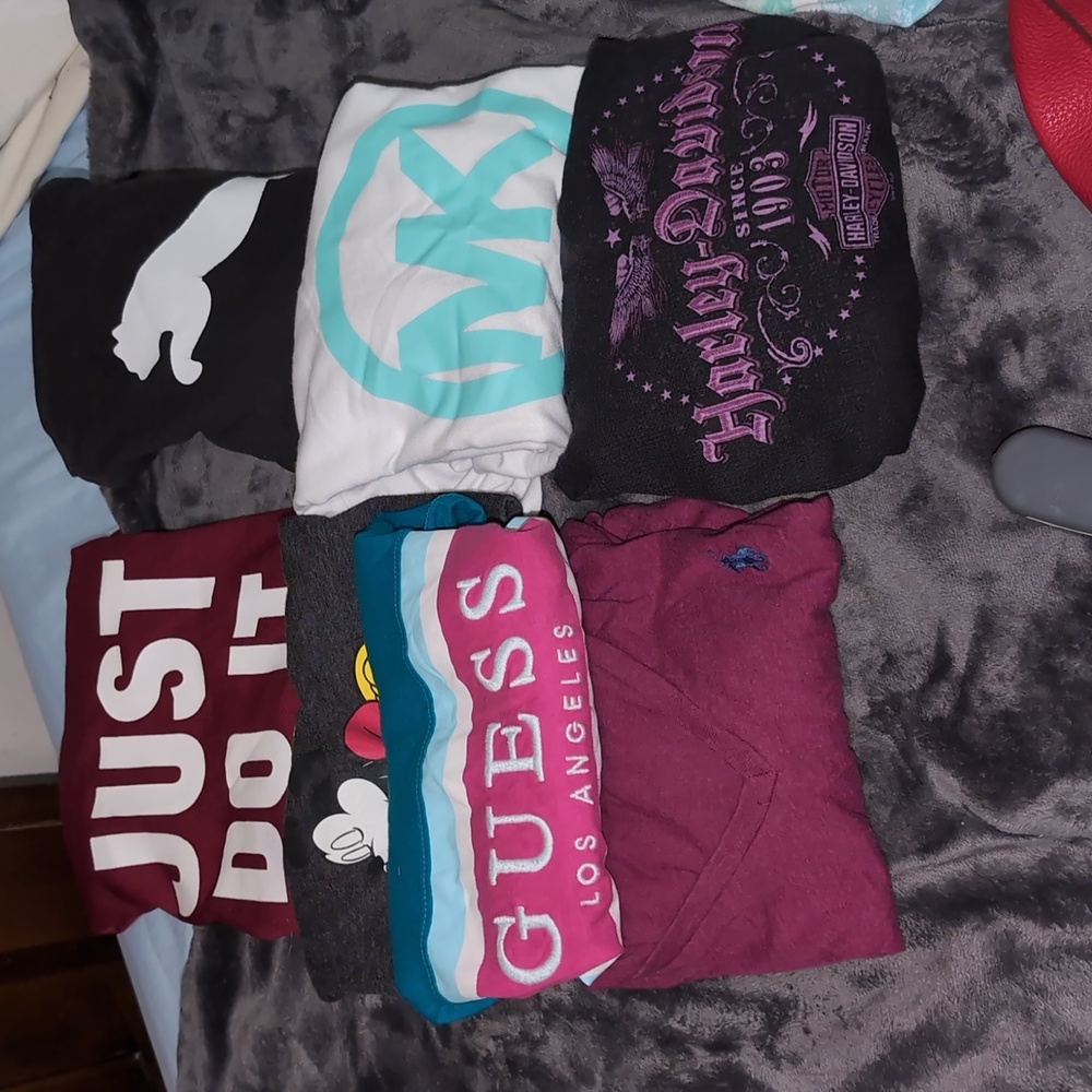 Shirt lot of 7(all name brands)